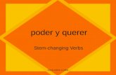 Poder y querer Stem-changing Verbs ALTA-VISTA © 2006.