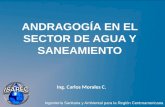ANDRAGOGÍA EN EL SECTOR DE AGUA Y SANEAMIENTO Ingeniería Sanitaria y Ambiental para la Región Centroamericana Ing. Carlos Morales C.