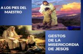A LOS PIES DEL MAESTRO GESTOS DE LA MISERICORDIA DE JESÚS Espejo(conaudi o).pps.