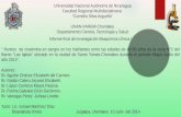 Universidad Nacional Autónoma de Nicaragua Facultad Regional Multidisciplinaria “Cornelio Silva Arguello” UNAN-FAREM-Chontales Departamento Ciencia, Tecnología.
