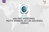 LOS DIEZ PRINCIPIOS PACTO MUNDIAL DE LAS NACIONES UNIDAS.