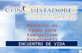 1 IPUC - CONQUISTADORES PENTECOSTALES. 2 ENCUENTRO DE VIDA ¡DEJANDO EL PASADO EN EL PASADO!
