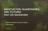 ASOCIACION GUARDIANES DEL FUTURO San Gil-Santander MARTHA JANETH DULCEY PARRA Economista.