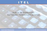 Índice de Producción del Sector Telecomunicaciones I T E L Segundo Trimestre 2006 (Cifras Preeliminares)