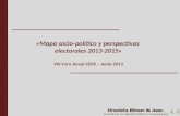 Graciela Römer & Asoc. Graciela Römer & Asoc. Consultoría en Opinión Pública y Comunicación «Mapa socio-político y perspectivas electorales 2013-2015»