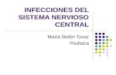 INFECCIONES DEL SISTEMA NERVIOSO CENTRAL Maria Belén Tovar Pediatra.
