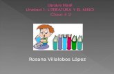 Rosana Villalobos López. En el lenguaje literario las palabras son un fin en sí mismas, el autor selecciona el lenguaje para enriquecer la capacidad léxica.