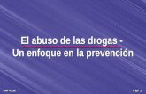© IEF 1 DAP 4.3.2s El abuso de las drogas - Un enfoque en la prevención.