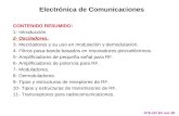 Electrónica de Comunicaciones ATE-UO EC osc 00 CONTENIDO RESUMIDO: 1- Introducción. 2- Osciladores. 3- Mezcladores y su uso en modulación y demodulación.