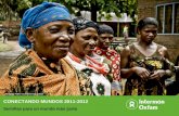 ANTE LA POBREZA Y LA INJUSTICIA, REACCIONA. 1 CONECTANDO MUNDOS 2011-2012 Semillas para un mundo más justo Tanzania. Pablo Tosco /Intermón Oxfam.