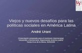 Viejos y nuevos desafíos para las políticas sociales en América Latina André Urani Presentación preparada para el Seminario Internacional “Desarrollo y.