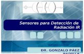 1 Sensores para Detección de Radiación IR Responsable DR. GONZALO PÁEZ PADILLA.