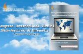 I Congreso Internacional Virtual Ibero-Americano de Enfermería “Compartiendo experiencias”