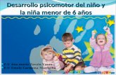Desarrollo psicomotor del niño y la niña menor de 6 años E.U Ana maría Zavala Varas E.U Emely Carmona Montalba.