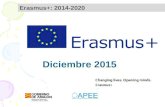 Erasmus+: 2014-2020 Diciembre 2015. OBJETIVOS GENERALES.
