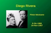 Diego Rivera Pintor Mexicano 8-Dic-1886 24-Nov-1957.