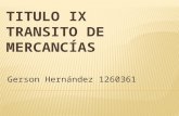 Gerson Hernández 1260361. Conforme lo señale la Dirección de Impuestos y Aduanas Nacionales, las operaciones de tránsito deben contar con un dispositivo.