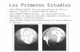 Los Primeros Estudios 1620 FRANCIS BACON Notó el paralelismo de Africa y América. Expresó la posibilidad de deriva. 1846 EDWARD FORBES Biólogo. Las relaciones.