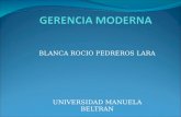 BLANCA ROCIO PEDREROS LARA UNIVERSIDAD MANUELA BELTRAN.