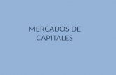 MERCADOS DE CAPITALES. Agenda de la unidad temática Mercado bursátil – Mercado de capitales. – Mercado no intermadiado. – Definición del mercado. – Agentes.