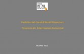Posición del Comité Retail Financiero Proyecto de Información Comercial Octubre 2011.