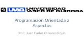 Programación Orientada a Aspectos M.C. Juan Carlos Olivares Rojas.