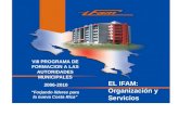 VIII PROGRAMA DE FORMACION A LAS AUTORIDADES MUNICIPALES 2006-2010 “Forjando líderes para la nueva Costa Rica” EL IFAM: Organización y Servicios.