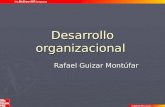 Desarrollo organizacional Rafael Guizar Montúfar.
