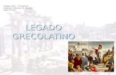 LEGADO GRECOLATINO Colegio SSCC – Providencia Subsector: Historia y Cs. Sociales Nivel: IIIº PCH.