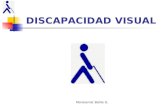 Montserrat Batlle G. DISCAPACIDAD VISUAL. Discapacidad Visual Disminución de al menos un tercio de la capacidad de una persona para desarrollar las actividades.