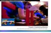 Una divertida actividad de trabajo en equipo con Lego Team Constructions Actividad de trabajo en equipo con opción de Coaching de Grupo.