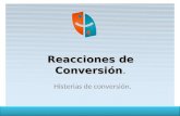 Reacciones de Conversión Reacciones de Conversión. Histerias de conversión