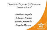 Comercio Exterior Y Comercio Internacional Esteban Angulo Jefferson Flórez Sandra Jaramillo Angela Moreno.