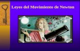 Leyes del Movimiento de Newton 1.- Biografía de Isaac Newton. 2.- Concepto de fuerza. 3.- Primera ley. 4.- Segunda ley. 5.- Tercera ley. 6.- Aplicaciones.