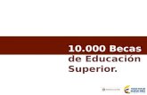 10.000 Becas de Educación Superior.. Plan Operativo.