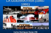 LA GUERRA FRÍA (1945- 1991) Carlos Rodríguez Parejo 4ºB.