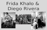 Frida Khalo & Diego Rivera. Frida Kahlo Nació el 6 de julio de 1907. Murió el 13 de julio de 1954. La nacionalidad – Era de México. Su vida – De niña.