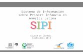 Sistema de Información sobre Primera Infancia en América Latina Ciudad de Córdoba, Septiembre 2014.