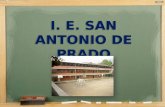 I. E. SAN ANTONIO DE PRADO. PROYECTO CATEDRA DE EDUCACION Y ESTUDIOS AFROCOLOMBIANOS.