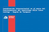 Coordinación Intersectorial en el marco del Funcionamiento del Subsistema Chile Crece Contigo – Región de Tarapacá.