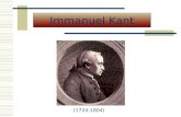 Immanuel Kant (1724-1804).  Es el mayor filósofo alemán de todos los tiempos.  Proveniente de una familia pietista  A los 16 años, Kant ingresa en.