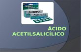 ¿Qué es?  Es un fármaco de la familia de los salicilatos, C 6 H 4 (OCOCH 3 )COOH, usado frecuentemente:  Antiinflamatorio  Analgésicoy antiagregante.