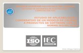 ESTUDIO DE APLICABILIDAD Y COMPARATIVO DE UN MODELO DE CALIDAD A PRODUCTOS DE SOFTWARE CON LA NORMA ISO/IEC 9126 Erick Ortega Cabrera ESCUELA SUPERIOR.
