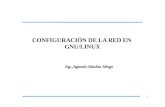 1 CONFIGURACIÓN DE LA RED EN GNU/LINUX Ing. Segundo Sánchez Idrogo.