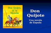 Don Quijote Una novela de España. Las manos sin trabajo son el lugar del diablo.