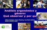 Análisis ergonómico y género: Qué observar y por qué Céline Chatigny, Karen Messing, Ana María Seifert, Nicole Vézina y otras Photo I Rolfs.