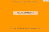 EL EQUIPAJE PERSONAL FICHA PARA PARTICIPANTES PROYECTO OCUPACIONAL.