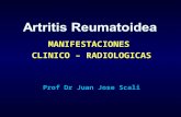 MANIFESTACIONES CLINICO – RADIOLOGICAS Prof Dr Juan Jose Scali.