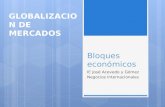 Bloques económicos IE José Acevedo y Gómez Negocios Internacionales GLOBALIZACION DE MERCADOS