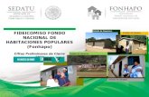 FIDEICOMISO FONDO NACIONAL DE HABITACIONES POPULARES (Fonhapo) Cifras Preliminares de Cierre 2013 Estado de México Estado de Guerrero. Estado de Chiapas.